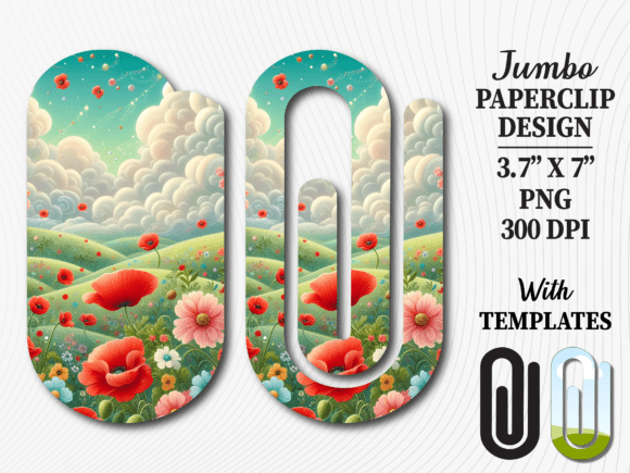 Evaluating the Red Poppy Meadow Jumbo Paperclip for Custom Craft Projects
