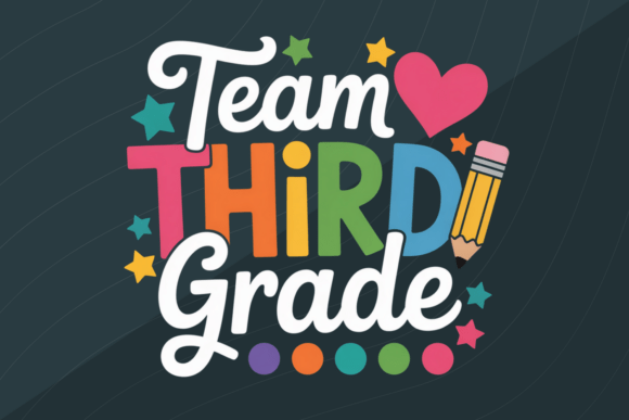 Evaluating the Team Third Grade PNG for School-Themed Designs