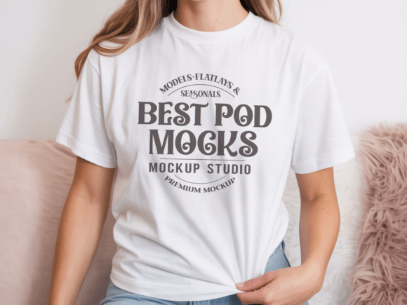 Gildan 5000 T-shirt Model Mockup 4: A Strategic Asset for Professional Brand Presentation