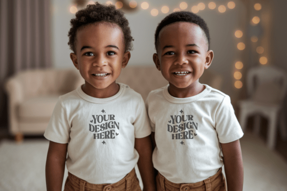 Kids Comfort Colors C9018 T-shirt Mockup for Designers