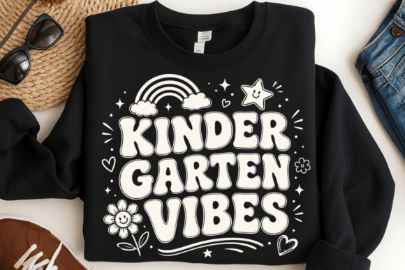 Kindergarten Vibes Shirt PNG