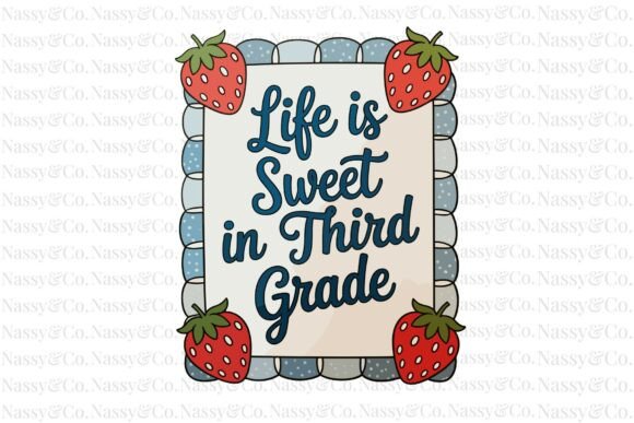 Life is Sweet in Third Grade School PNG