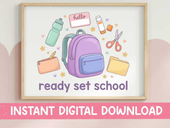Ready Set School Backpack Design