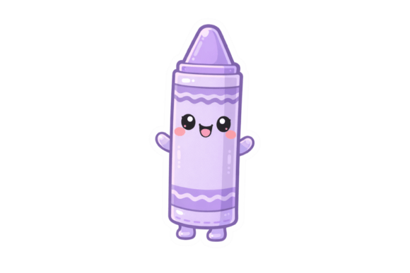 The Rise of Playful Productivity: Integrating the Kawaii School Crayon Sticker into Modern Creative Workflows